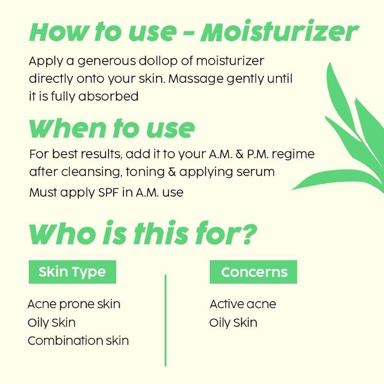 Plix 2% Niacinamide Jamun Moisturizer to Reduce Pimples for Oily & Acne Prone Skin, With Witch Hazel
(30g)