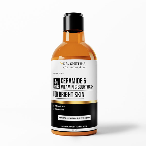 Dr. Sheth's Ceramide & Vitamin C Body Wash - 250ml