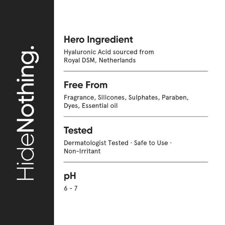 Minimalist 2% Hyaluronic Acid + PGA Face Serum For Deep, Multilevel Hydration
(30ml)