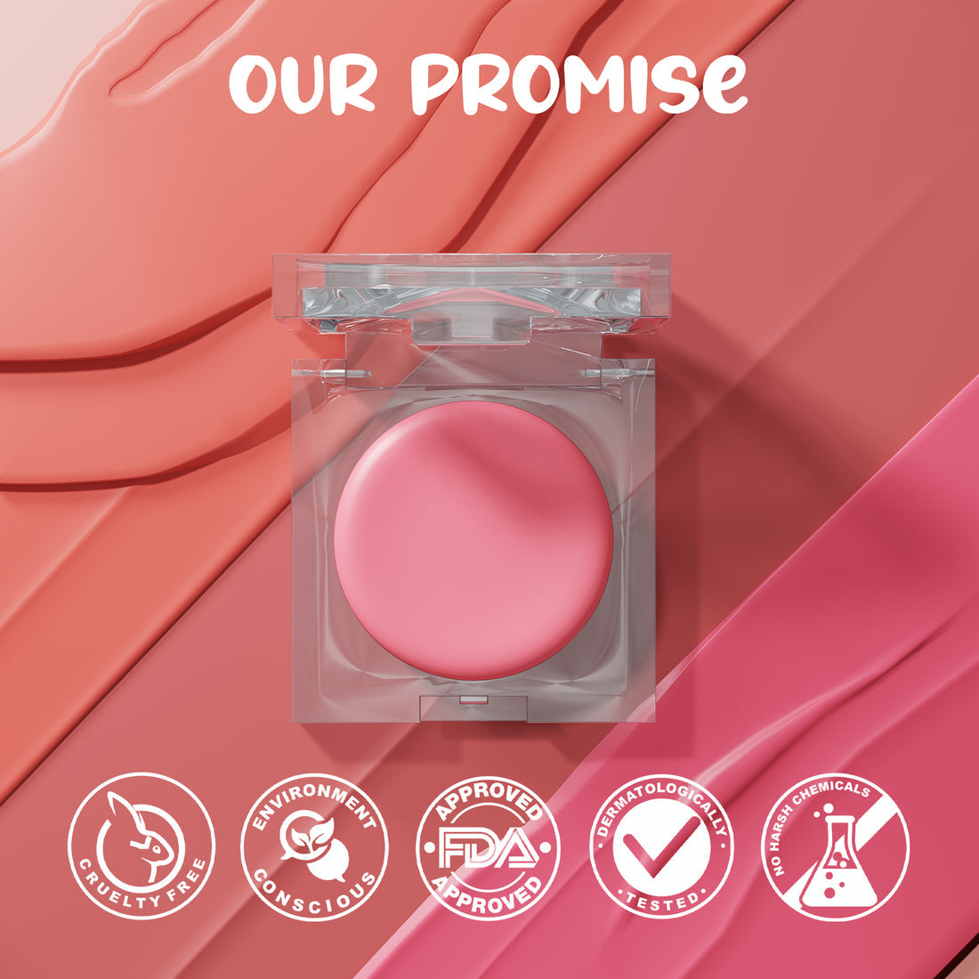 Glam21 Cookie Crush Cream Blusher (05Raspberry Bliss)