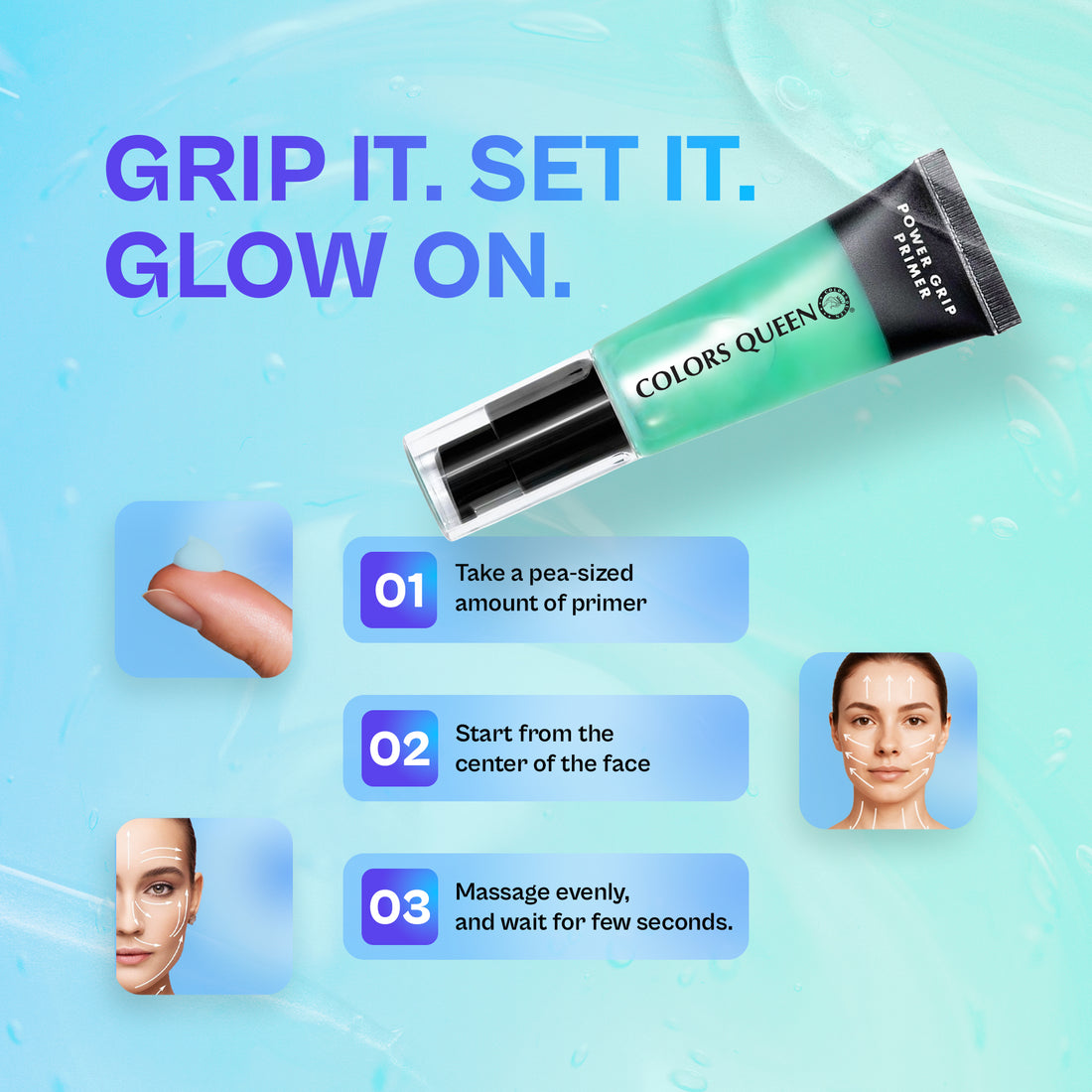 Colors Queen Power Grip Primer (01 Green)