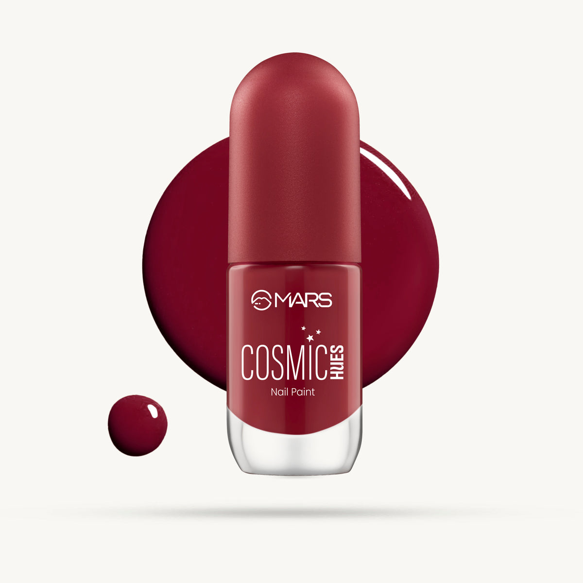 Mars Cosmic Hue | Gel Nail Paint (01- stellar red)