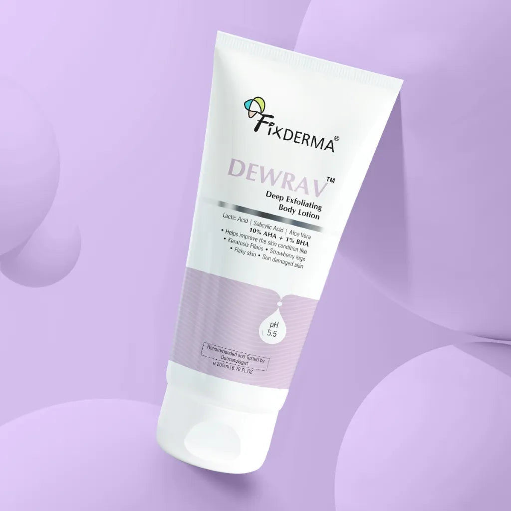 Fixderma Dewrav Deep Exfoliating Body Lotion