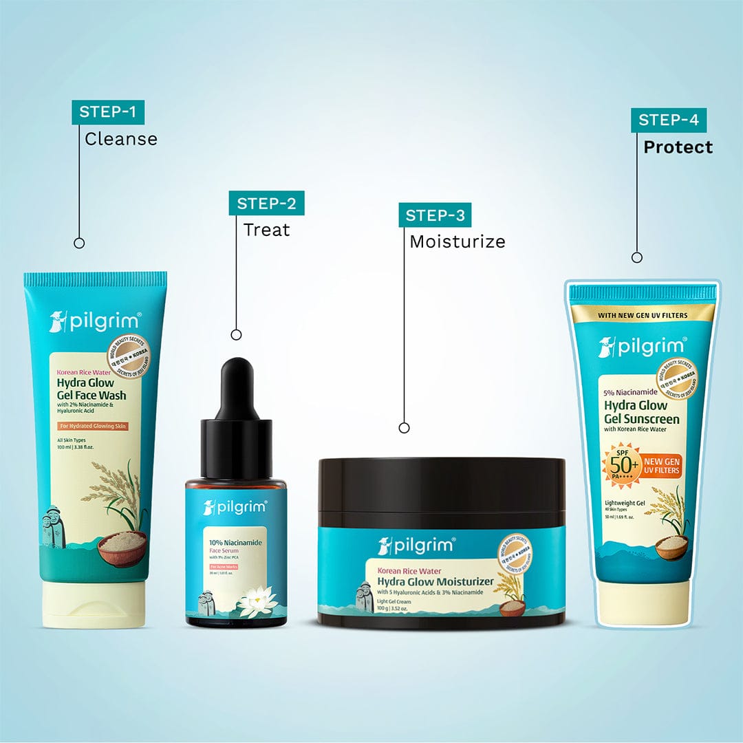 Pilgrim 5% Niacinamide Hydra Glow Gel Sunscreen SPF 50+ PA++++