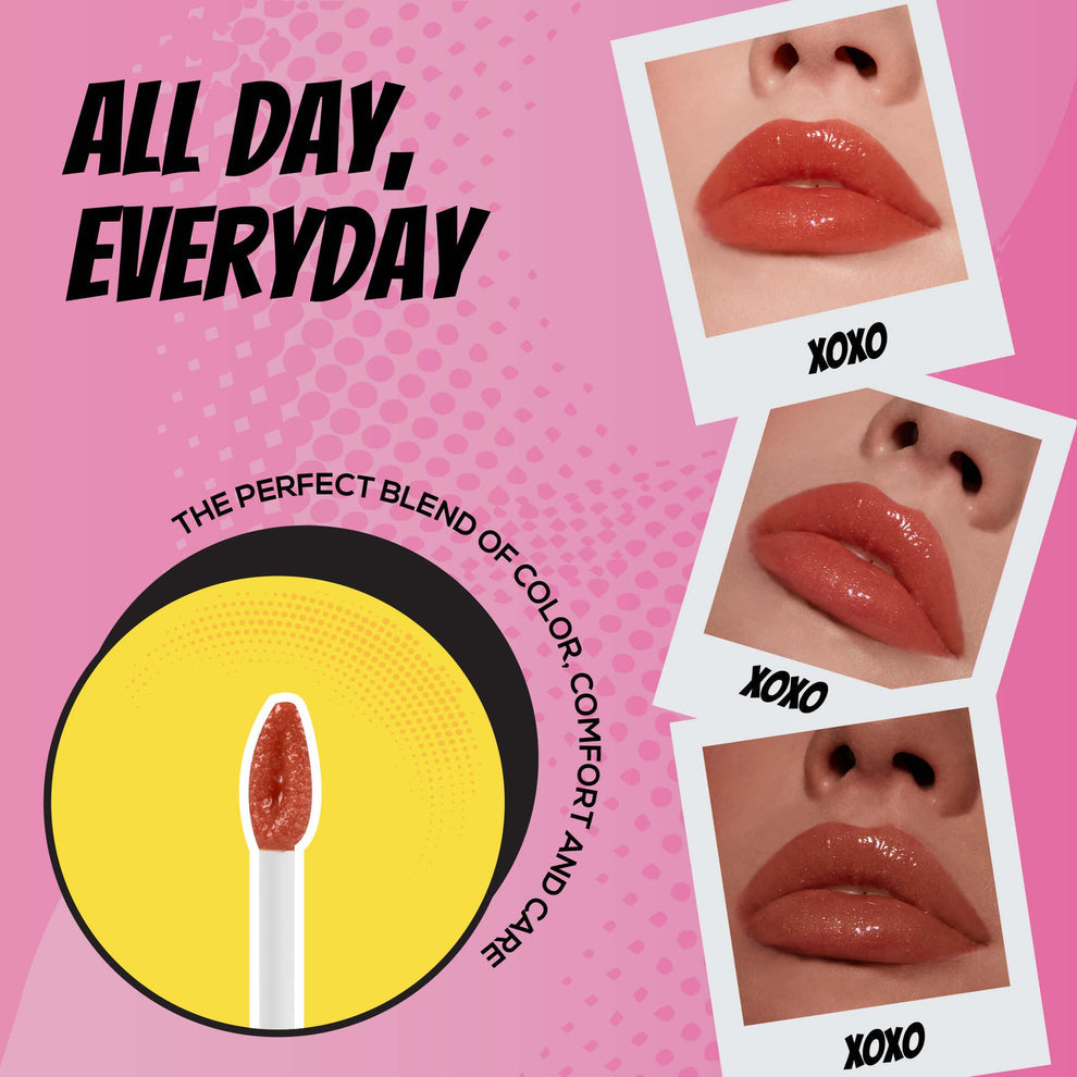 RENEE Everyday Lip Gloss (3 Pearly Peach)