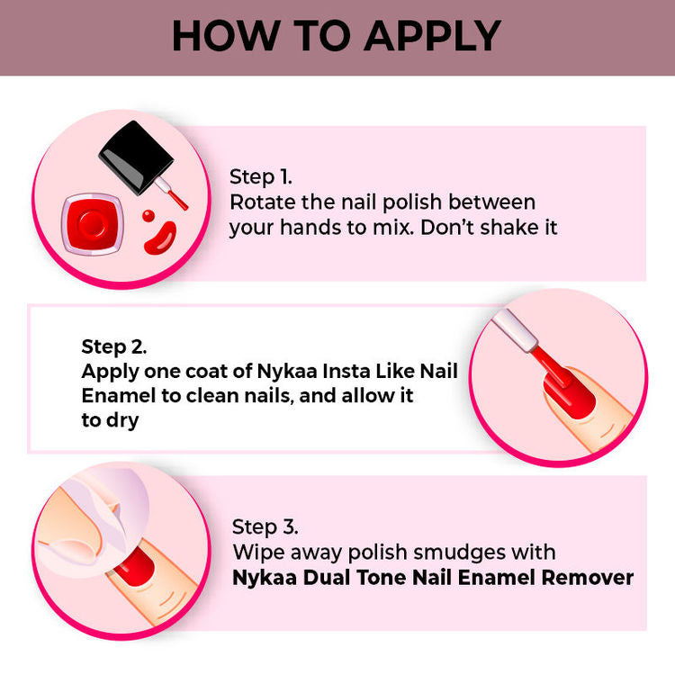 Nykaa InstaLike Long Lasting Nail Enamel - Nature Escape 357 (9ml)