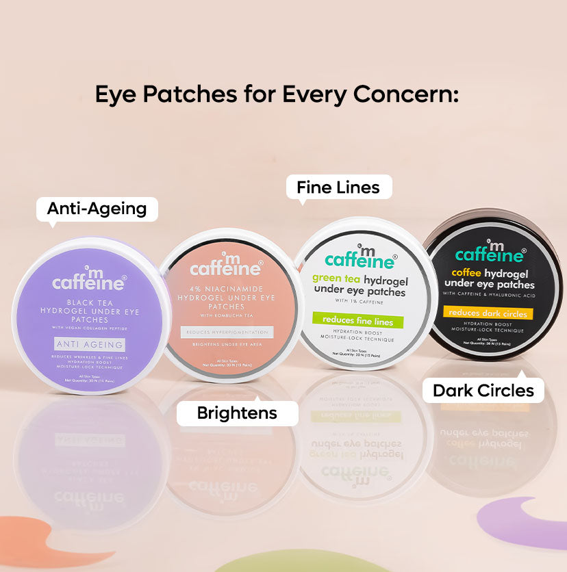 Mcaffeine Black Tea Complex™ Hydrogel Under Eye Patches (15 Pairs)
