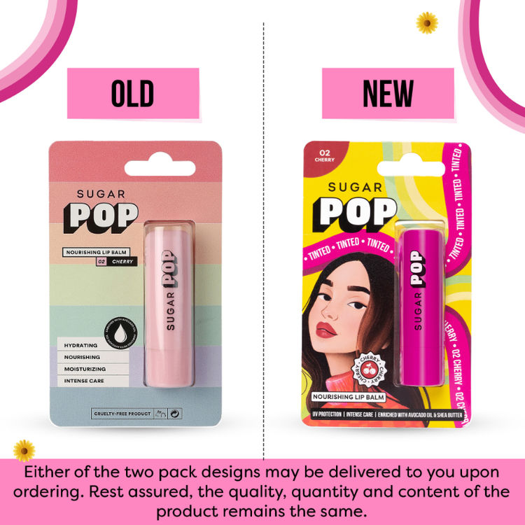 SUGAR POP Nourishing Lip Balm with SPF Shea-Butter & Avocado Oil ( 06 Strawberry)