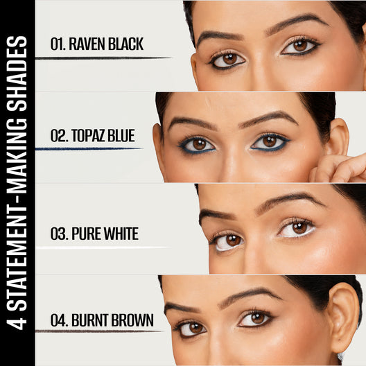 Swiss Beauty Select Single Swipe Kohl Kajal / 02 Topaz Blue