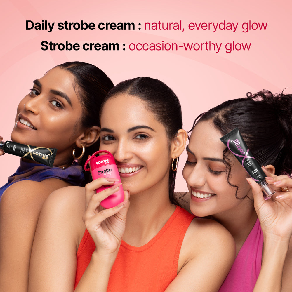 So True Daily Strobe Cream with SPF 50+ | Rose Gold