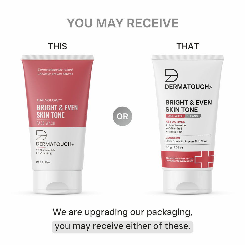 DERMATOUCH Dailyglow Bright & Even Skin Tone Face Wash | 70g