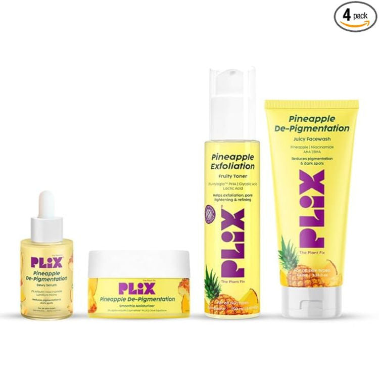 Plix Pineapple De-Pigmentation Combo Kit
(4pcs)