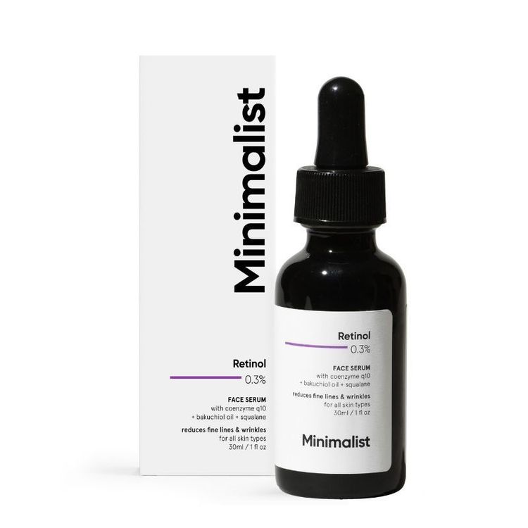 Minimalist Retinol 0.3% Face Serum
(30ml)