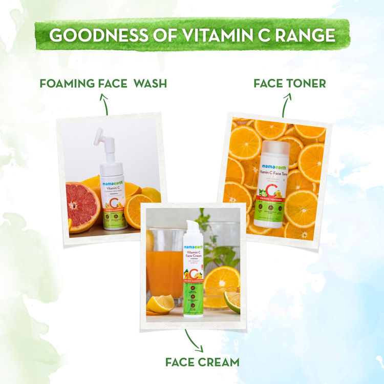 Mamaearth Vitamin C Face Scrub For Glowing Skin(100 g)