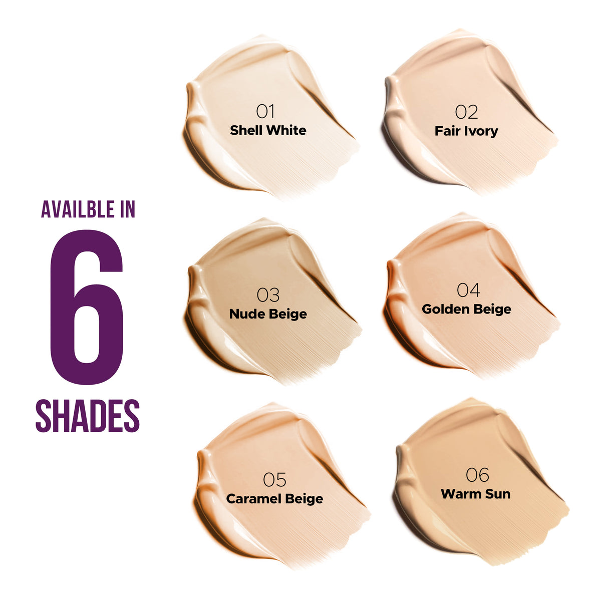 Hilary Rhoda Super Cover Foundation (Caramel Beige 05)