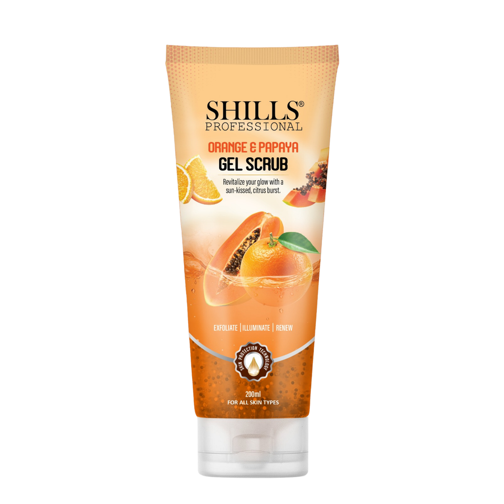 Shills Professional Gel Scrub / Orange & Papaya