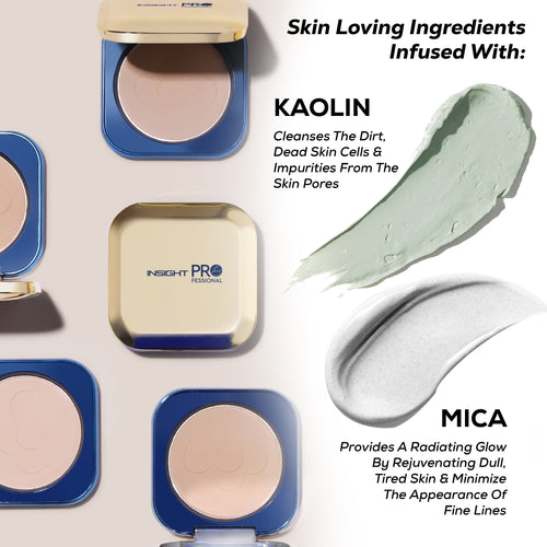Insight professional All Day Matte Compact Foundation (2 Vanilla)