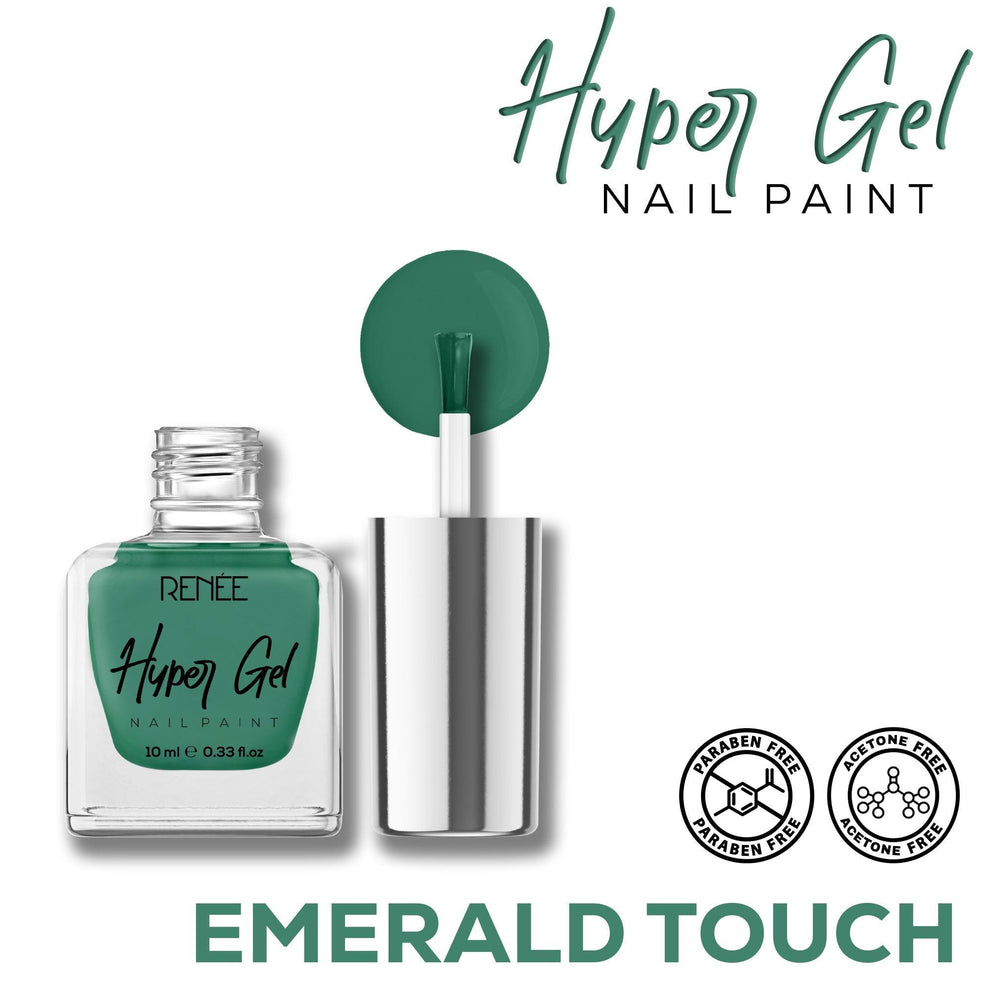 RENEE Hyper Gel Nail Paint 10ml (24 Emerald Touch)