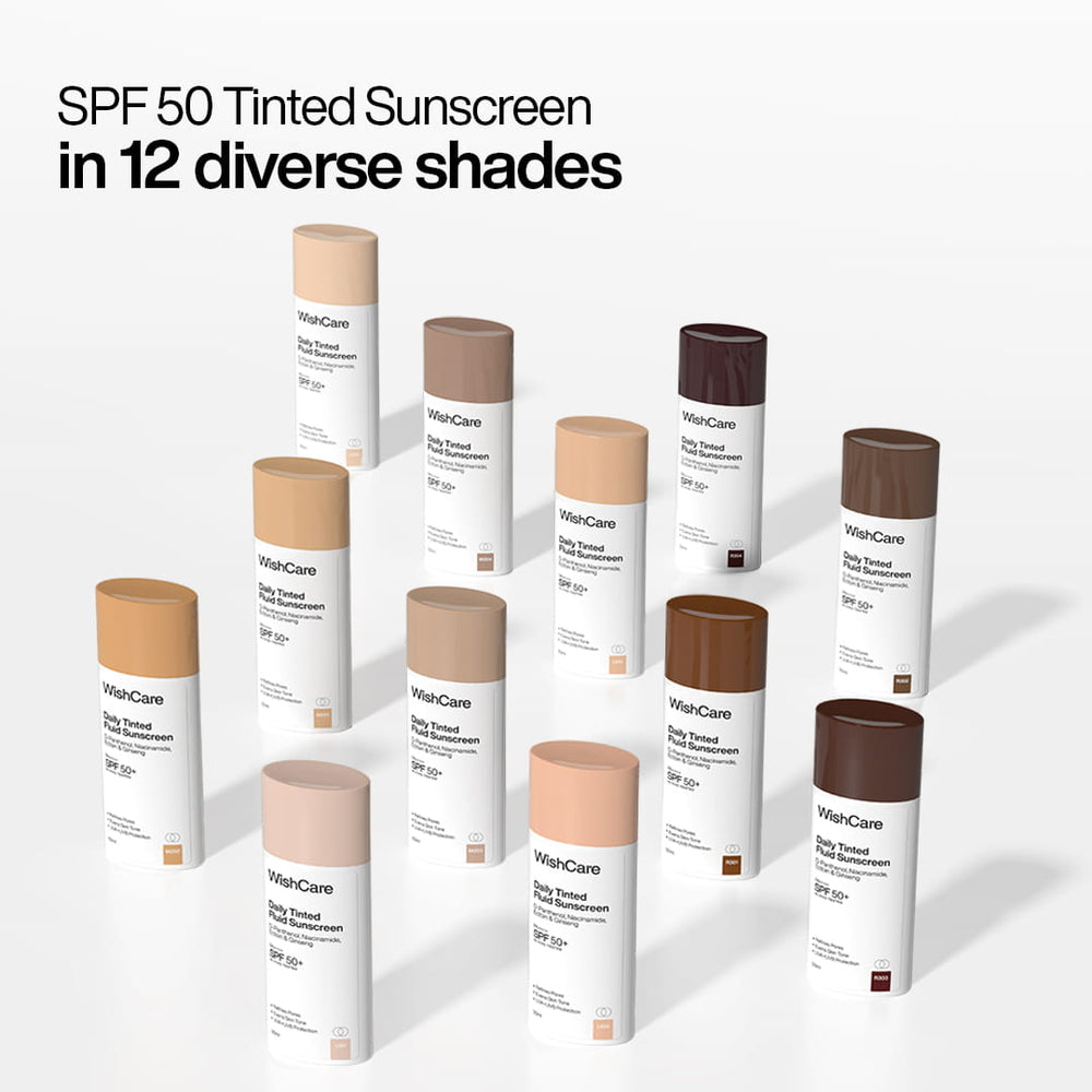 Wishcare Daily Tinted Fluid Sunscreen (L101)