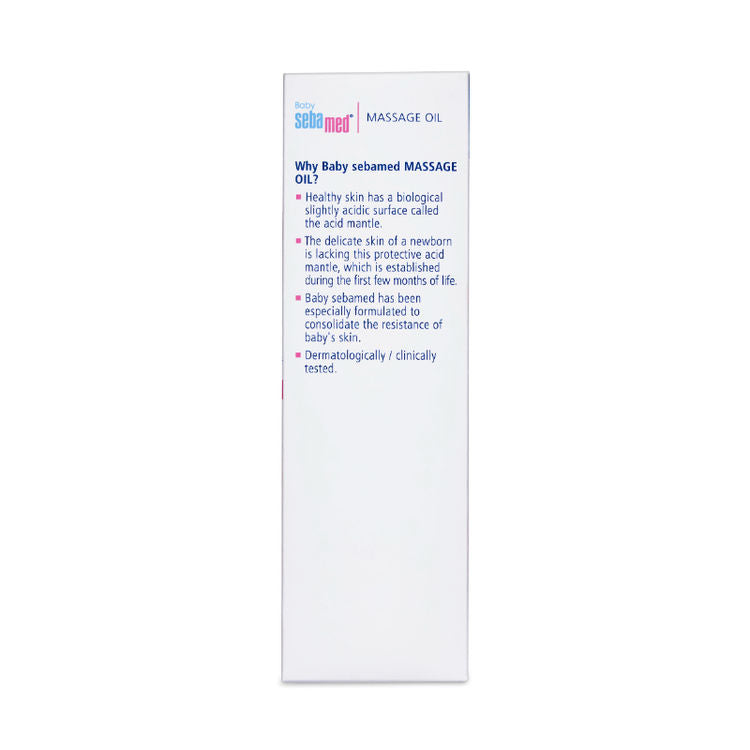 Sebamed Baby Massage Oil, With Soya Oil, Non- Greasy, Ideal For Newborn
(150ml)