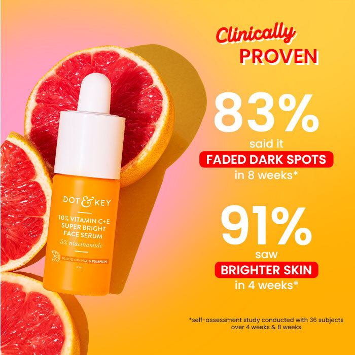 Dot & Key 10% Vitamin C + E Face Serum with 5% Niacinamide (30ml)