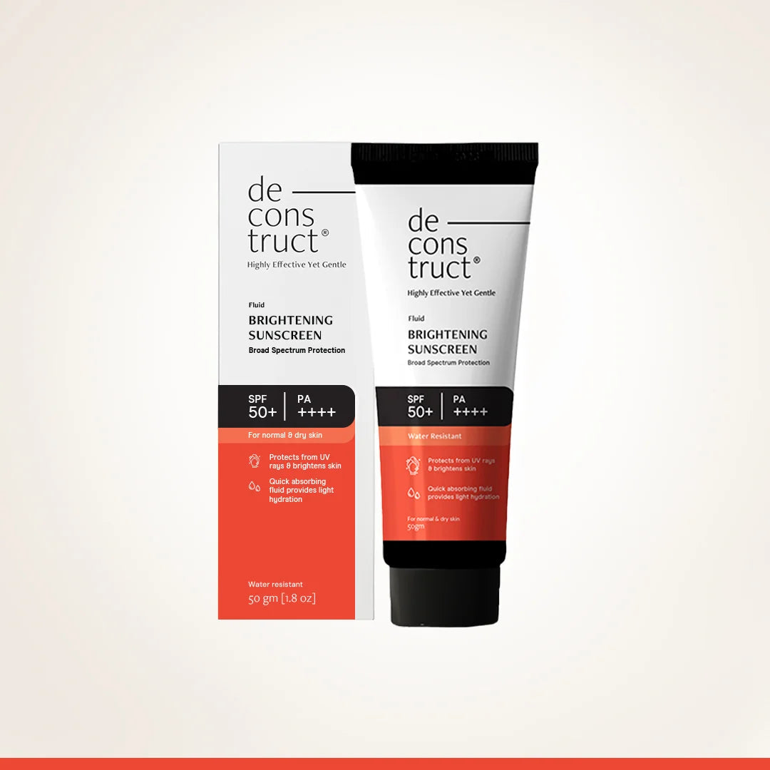 Deconstruct Fluid Brightening Sunscreen for Dry Skin - SPF 50+