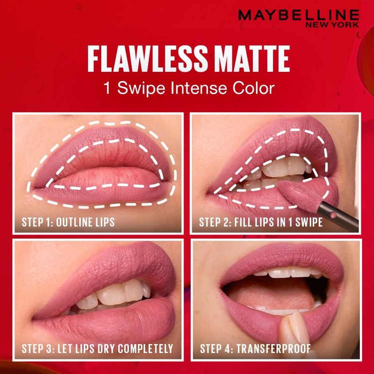 Maybelline Super Stay Matte Ink Liquid Lipstick(Entertainer)