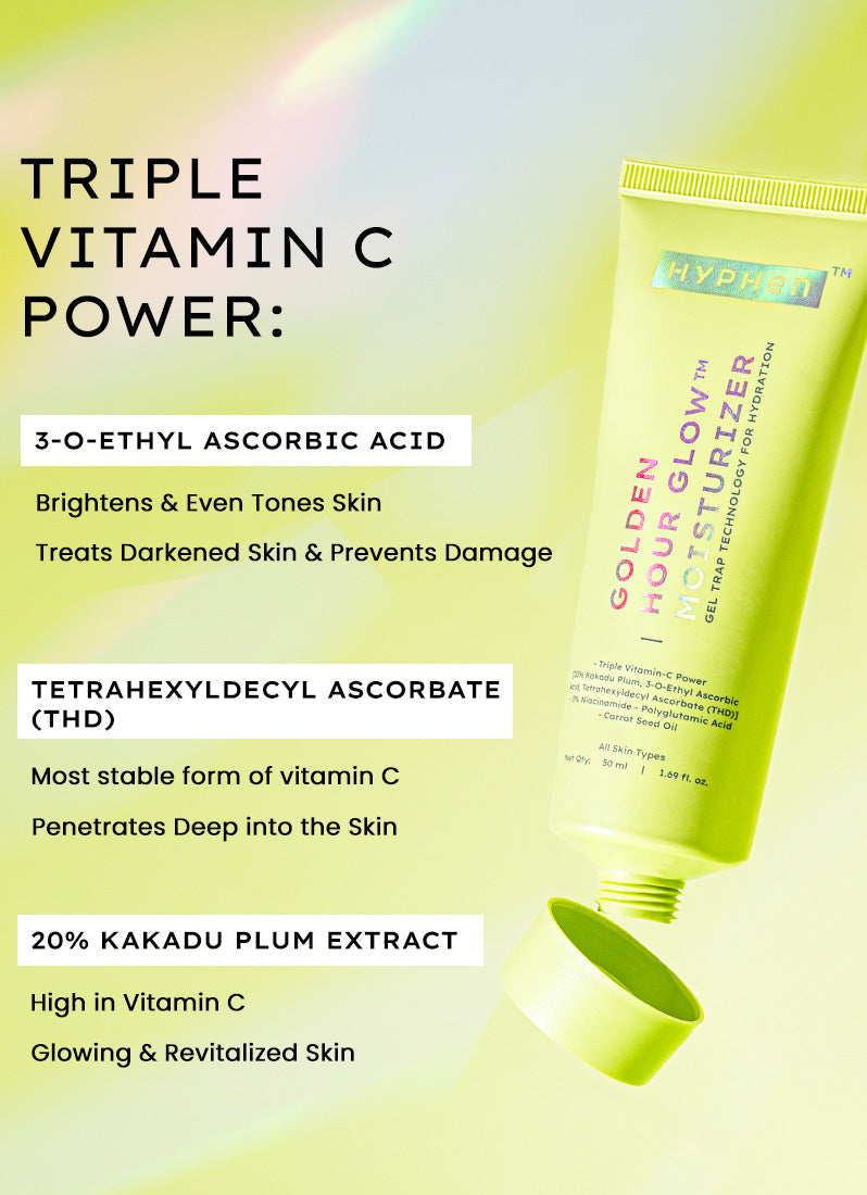 Hyphen Brightening moisturizer with 20% kakadu plum (vit c) - 50 ml