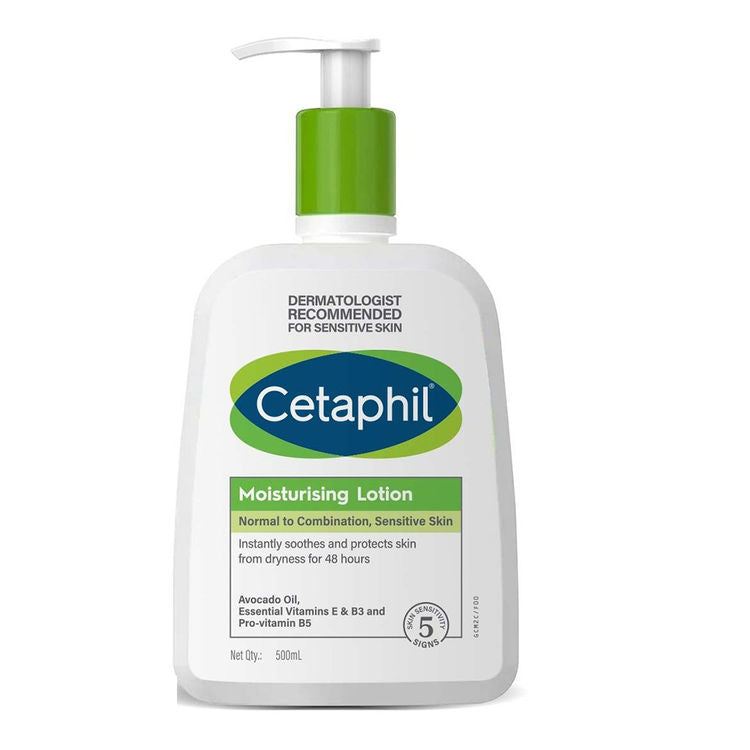 Cetaphil Moisturising Lotion For Dry To Normal Sensitive Skin - Dermatologist Recommended
(500ml)