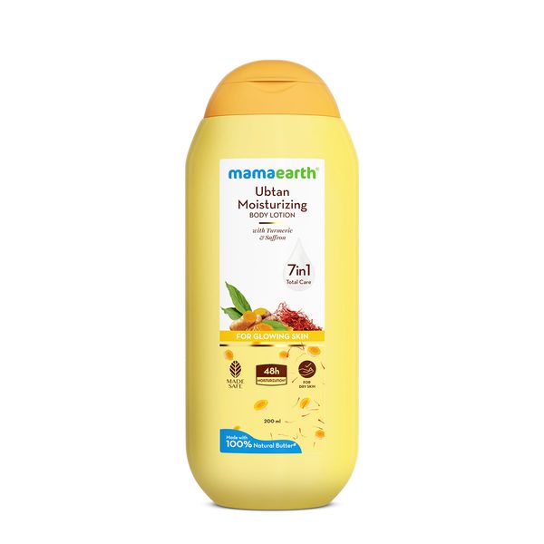 Mamaearth Ubtan Moisturizing Body Lotion - 200 ml
