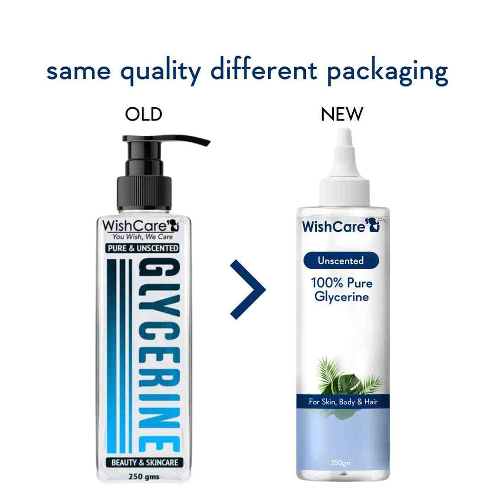 Wishcare Pure & Unscented Vegetable Glycerine - 250 gms