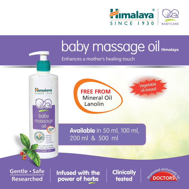 Himalaya Baby Massage Oil (500ml)