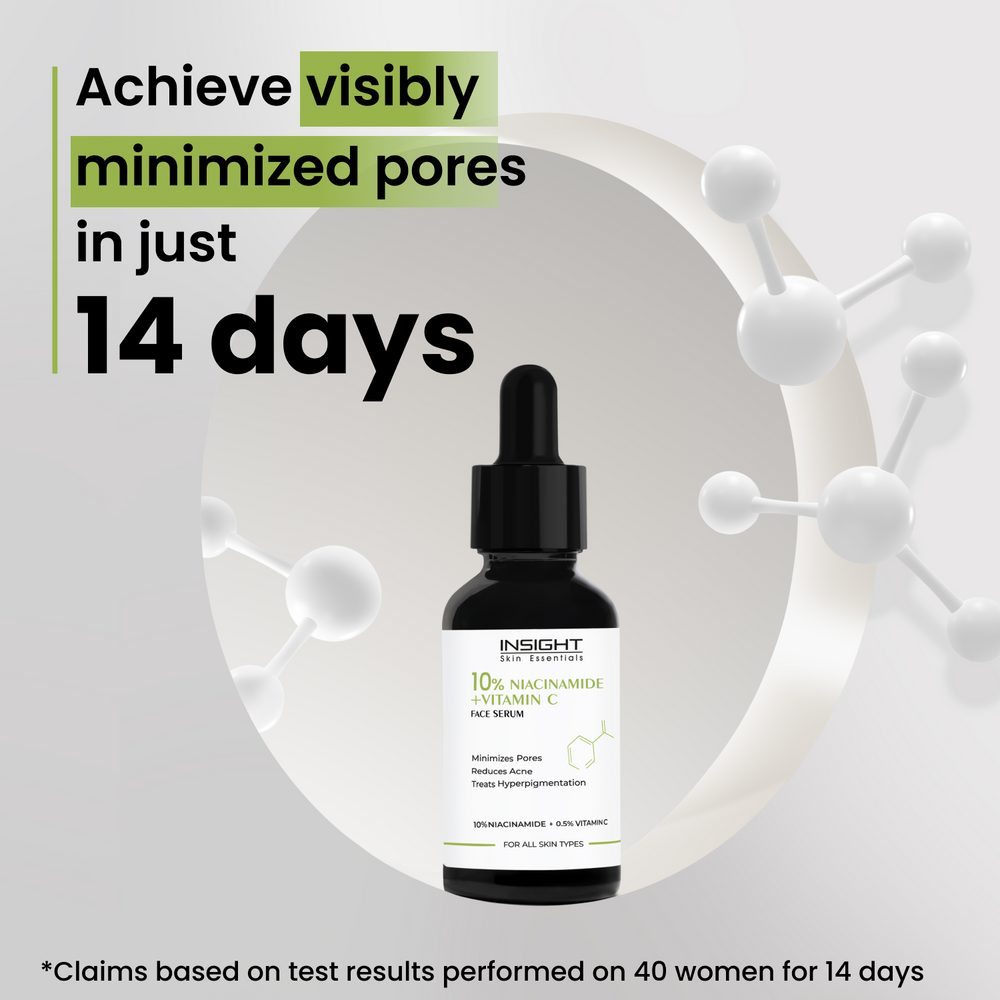 Insight cosmetics 10% Niacinamide Vitamin C Face Serum