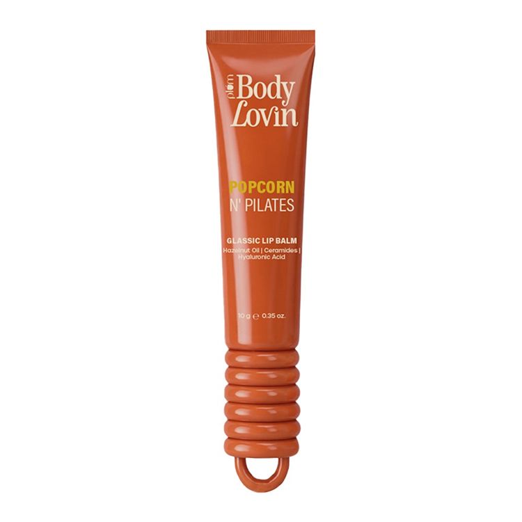 Plum BodyLovin' Popcorn N' Pilates Glassic Lip Balm - Caramel Brown
(10g)