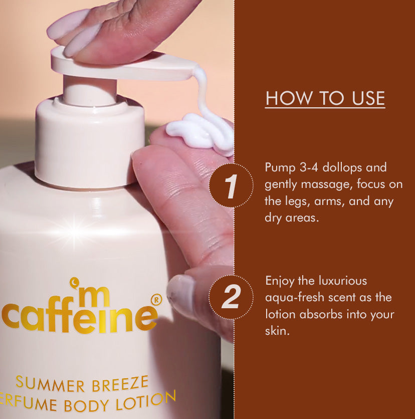 Mcaffeine Summer Breeze Perfume Body Lotion - 300ml