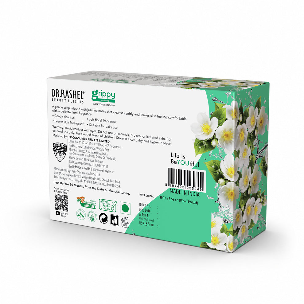 Dr Rashel Grippy Jasmine Soap 1 pcs