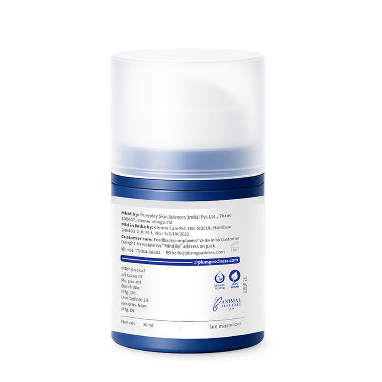 Plum Pepticharge Rejuvenating Creme for Visibly Firmer Skin In 28 Days (30ml)
