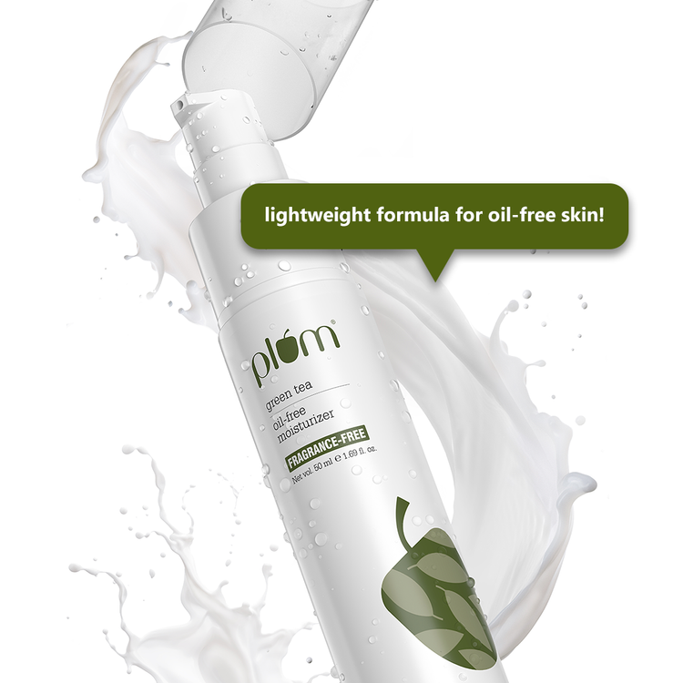 Plum Green Tea Oil-Free Moisturizer | Contains Niacinamide & Hyaluronic Acid | 100% Fragrance-Free | For Daily Use

| 50ml