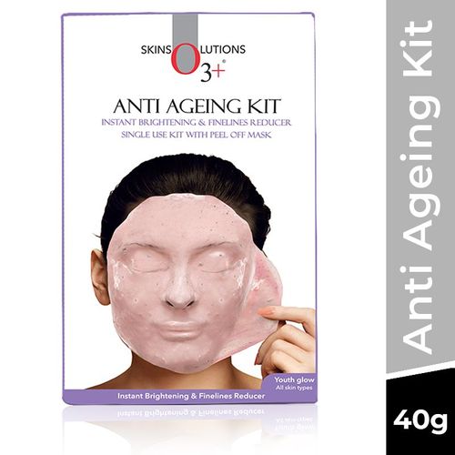 O3+ Anti Ageing Single Dose Kit
(40gm + 5ml)