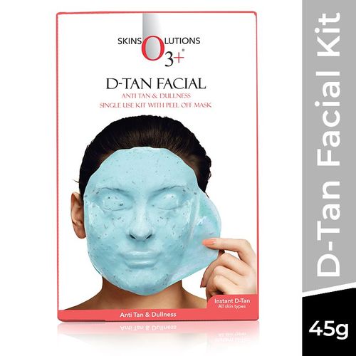 O3+ D-Tan Facial Kit With Peel Off Mask
(45 g)