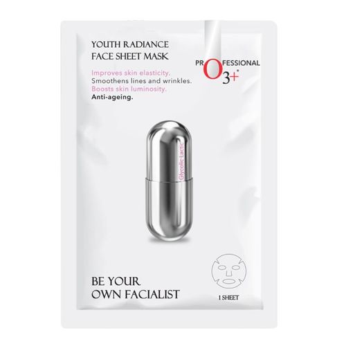 O3+ Facialist Youth Radiance Sheet Mask With Glycolic
(30gm)
