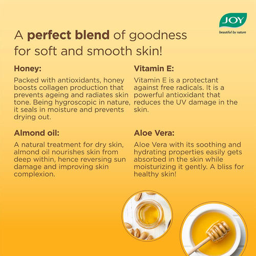 Joy Honey & Almonds Advanced Nourishing Body Lotion
(300ml)