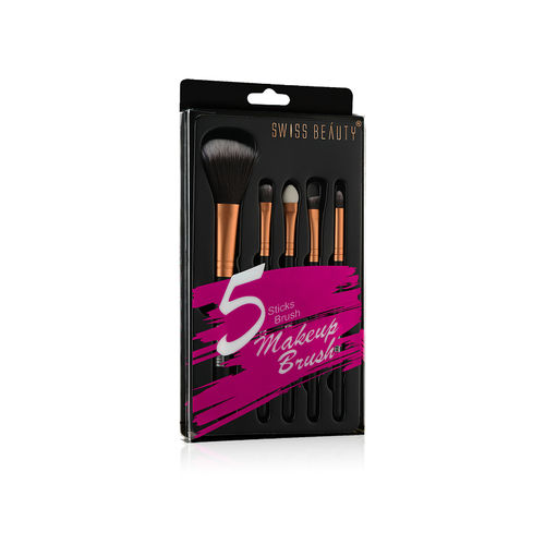Swiss Beauty Makeup Brush Set of 5 - Golden
(5 pcs)