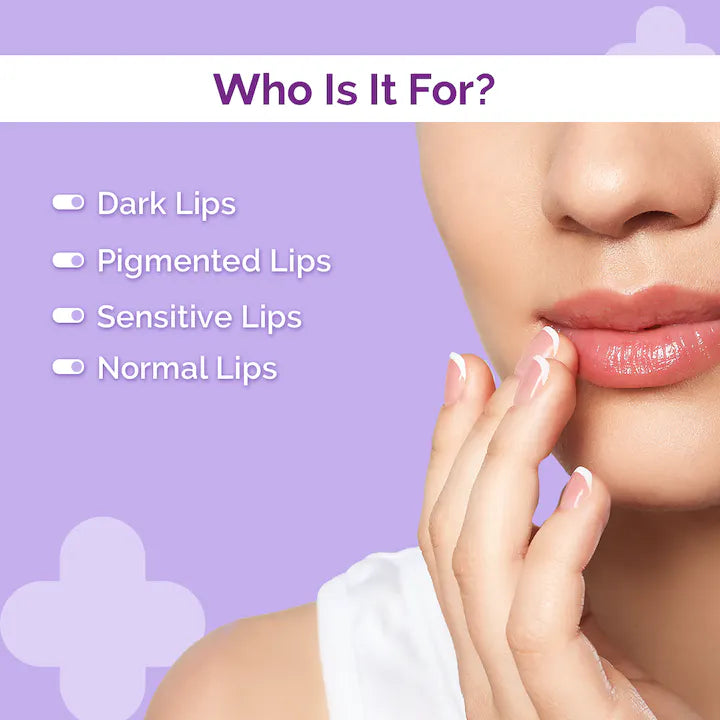 The Derma Co 1% Kojic Acid Lip Balm With Alpha Arbutin & Hyaluronic Acid - 4g