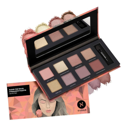 Sugar Blend The Rules Eyeshadow Palette - 04 Fetish (Nudes)
