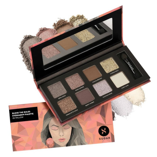 Sugar Blend The Rules Eyeshadow Palette -  05 Willow (Dainty Browns)