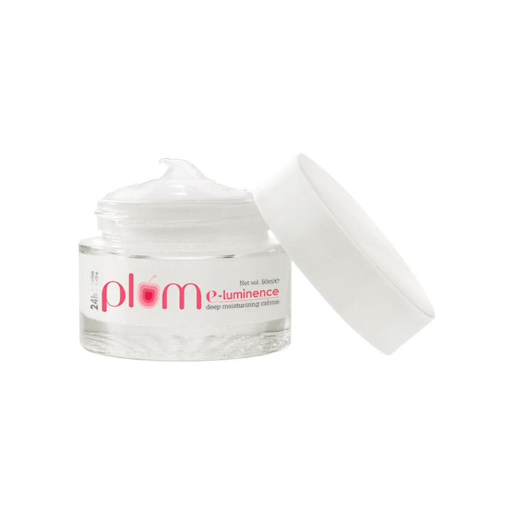 Plum E-Luminence Deep Moisturizing Creme | Enriched with Niacinamide, Vitamin E & Willow Bark | 100% Vegan, Cruelty Free | 50ml