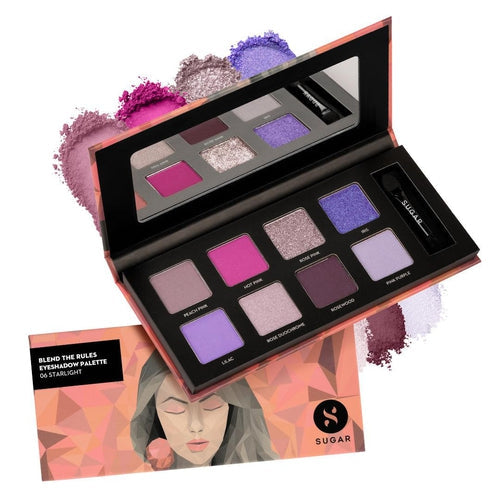 Sugar Blend The Rules Eyeshadow Palette - 06 Starlight (Tempting Pinks)