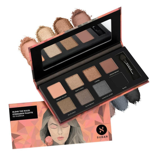 Sugar Blend The Rules Eyeshadow Palette -  02 Warrior (Smokey)