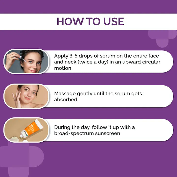 The Derma Co 10% Vitamin C Face Serum with 5% Niacinamide & Hyaluronic Acid - 30ml